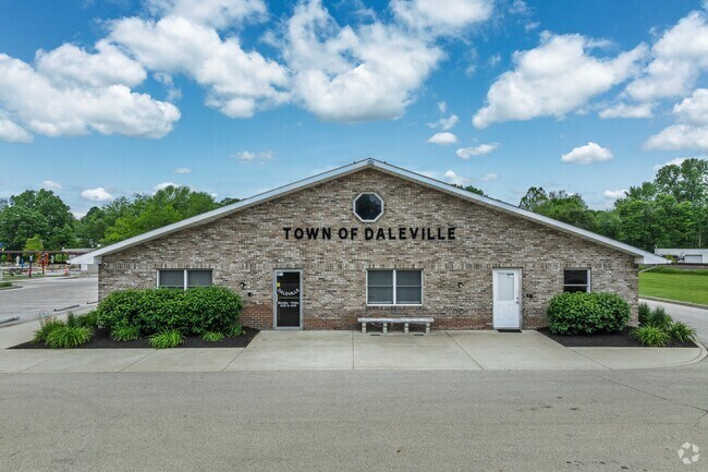 The Town of Daleville has a small population of around 1,702 people.