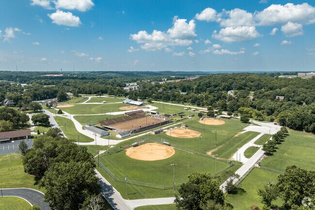 Finley River Park is one of Ozark's largest parks.