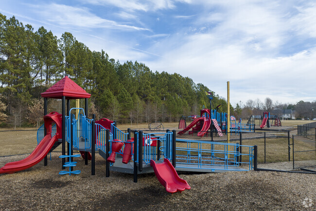 Playground outside of Highland Renaissance Academy.