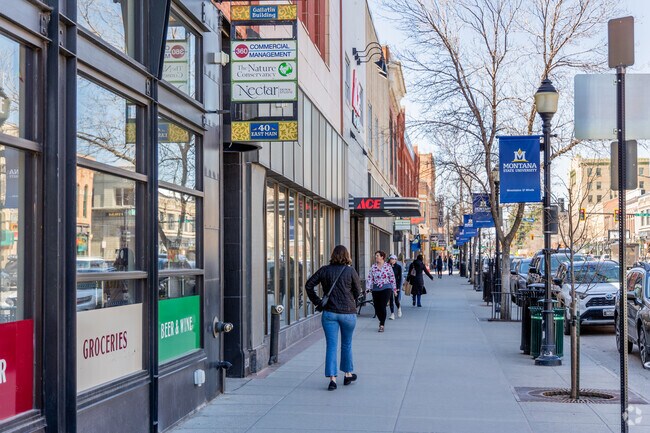 Flanders Mill is just moments away from the amazing shopping in Downtown Bozeman.