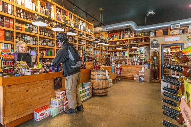 D. Schuler’s Fine Wine & Spirits in Byron Center Park specializes in hard-to-find craft beers.