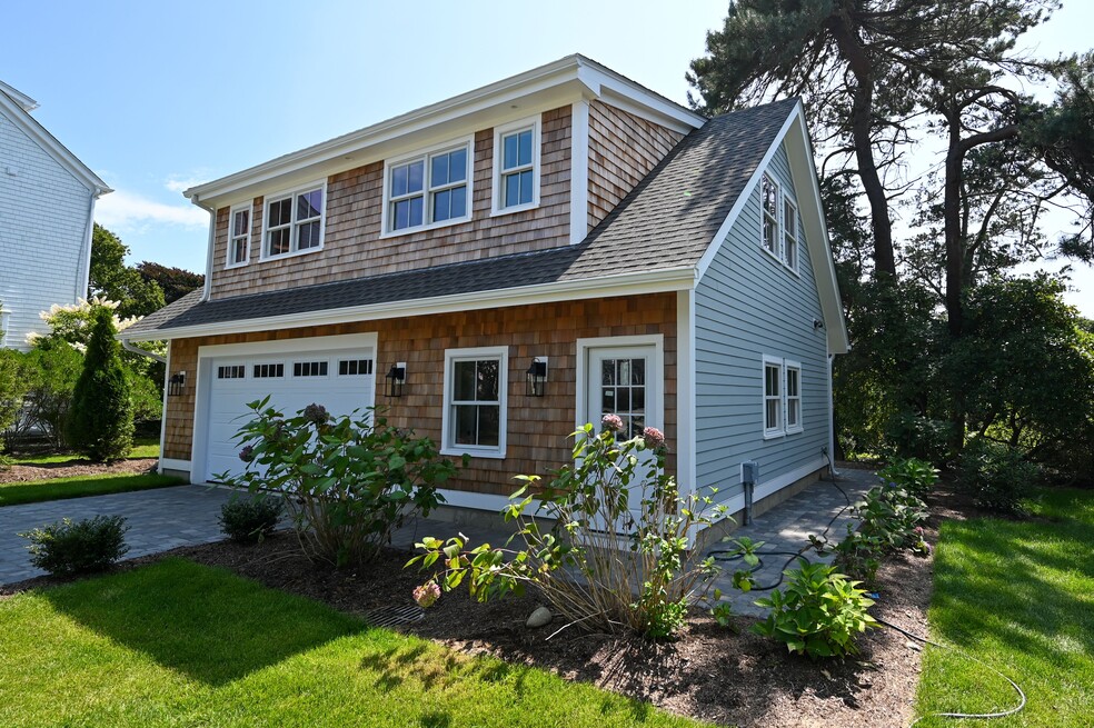 Above garage apartment with individual entry