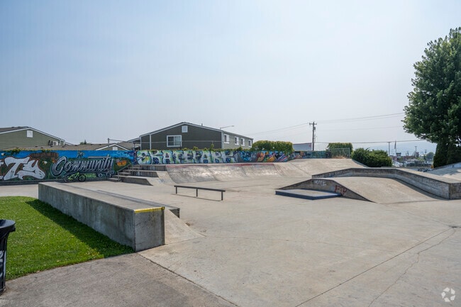 The White City Community Skatepark brings residents together for recreation and youth activities.