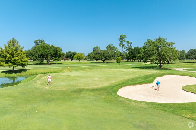 Golfers will love Bayou DeSiard Country Club's professional 18-hole course.