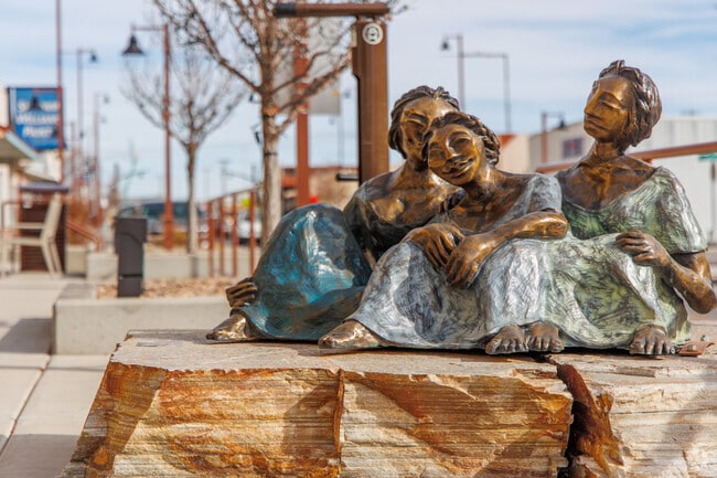 Downtown Farmington has stunning sculptures that line the streets.