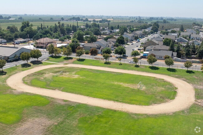 The track at Harmony Elementary School in Delhi.
