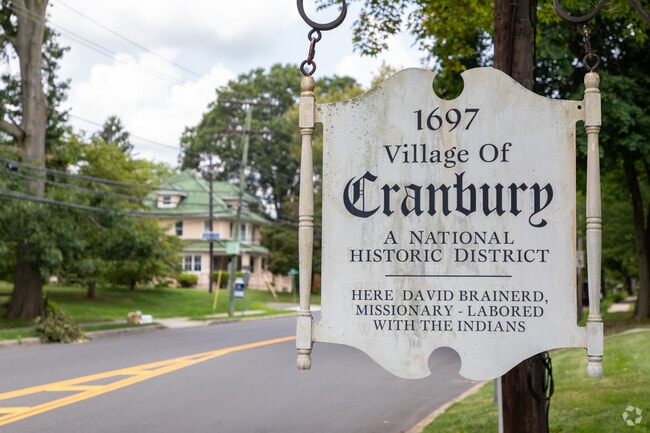 Welcome to Cranbury, NJ.