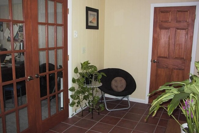 hallway of side entry