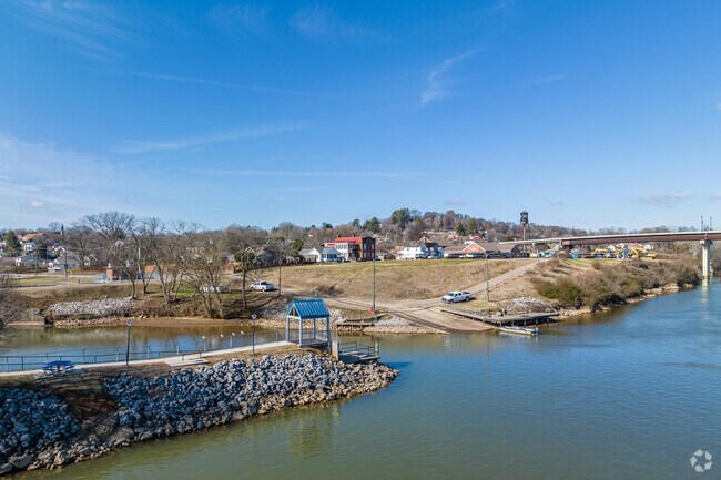 Boat ramp at Riverside Park in Loudon.