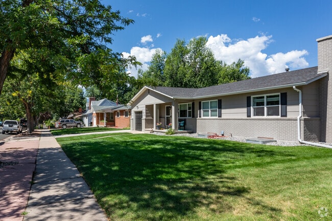 Rows of ranch houses on tree-lined streets are common in Venetian Village.