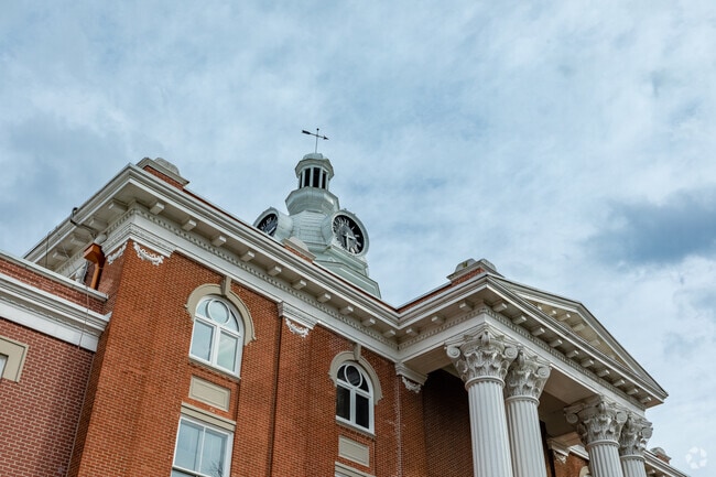 Rutherford County Courthouse is one of six pre-Civil War courthouses still standing.