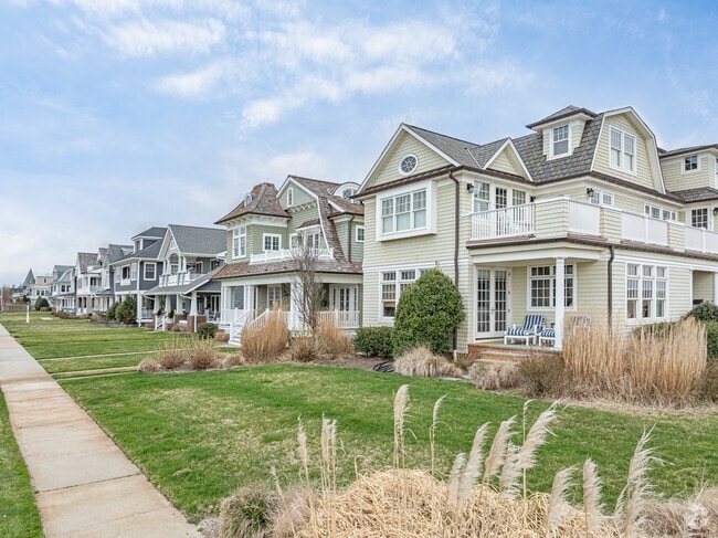 Spring Lake is home to many large colonials and big front lawns.