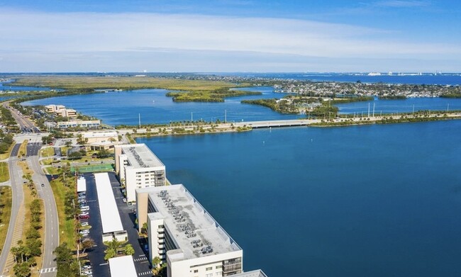 Awesome view of rocket launches and water