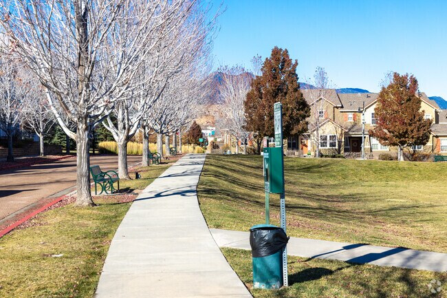 Gold Hill Mesa neighborhood has wide open spaces and plenty of walking areas.