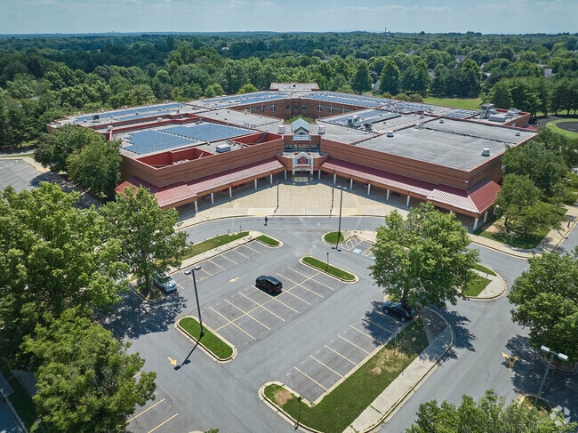 Students and staff love the campus of Quince Orchard High School.