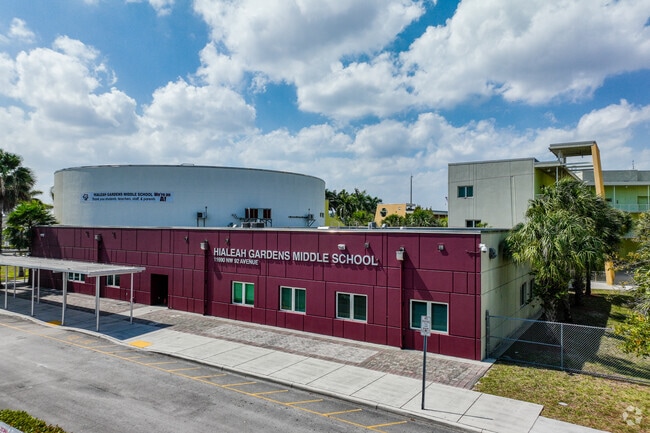 Hialeah Middle School offers a strong curriculum to residents of lower Hialeah Gardens.