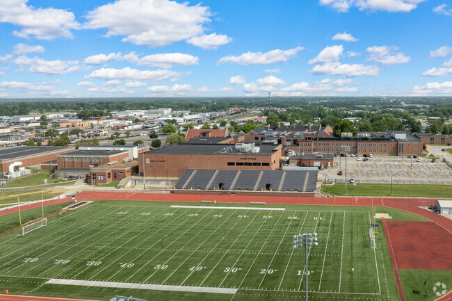 David H. Hickman High School is the home of the Kewpies.
