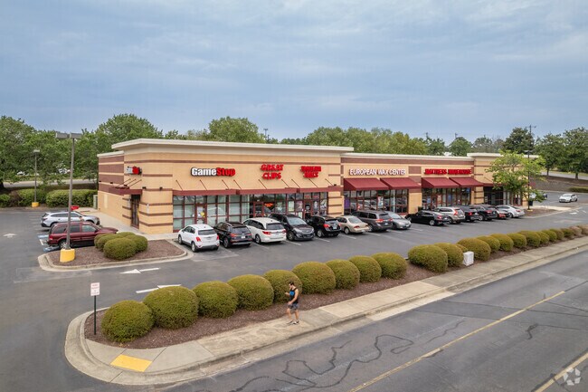 Westgate Shopping Center offers retail and dining options.