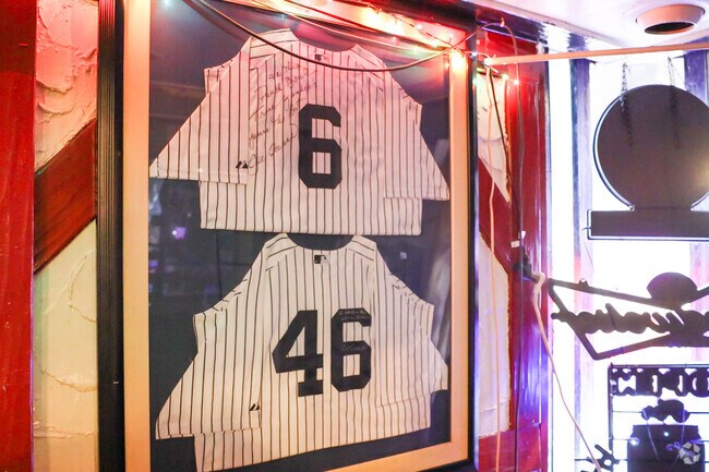 The Punch Bowl in Kingsbridge has jerseys from iconic New York sports teams.