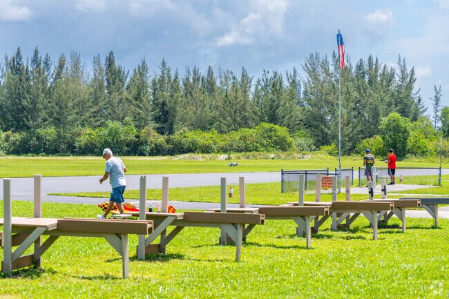RC Airplane enthusiasts can practice their skilss in the West Delray Regional RC Airfield.