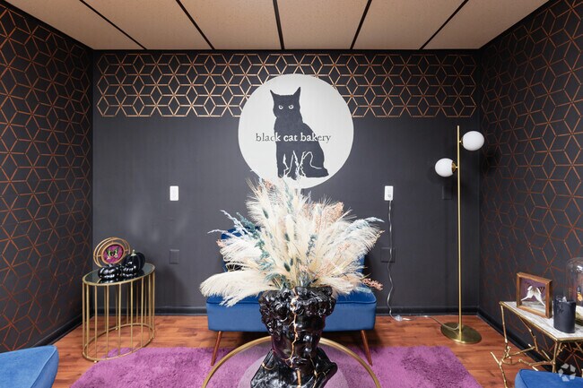 It's always Halloween at the Black Cat Bakery in West Mountain, PA.