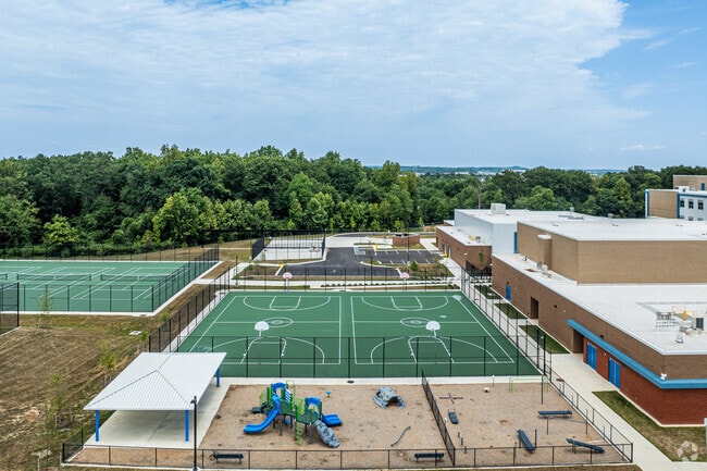 The school's dedicated staff supports student achievement and growth.