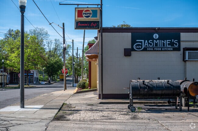 Historic Pratt City's Cafe Jasmine's Soul Food Kitchen.