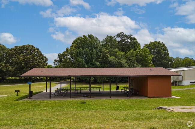 Shelter in Forest Park Elementary School in Winston-Salem NC