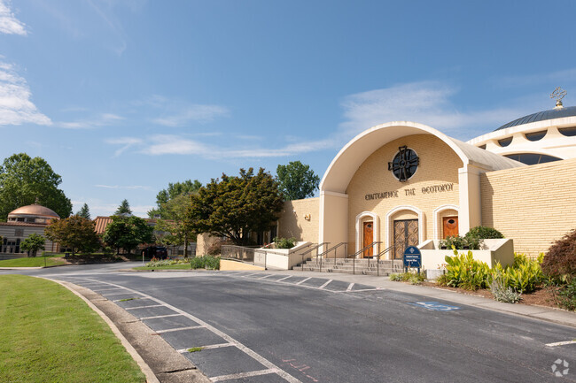 Annunciation Day School adjoins the Greek Orthodox cathedral.