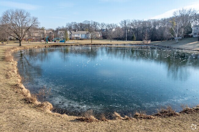 Surrey Woods Park's pond is a favorite spot for people of Streamwood.