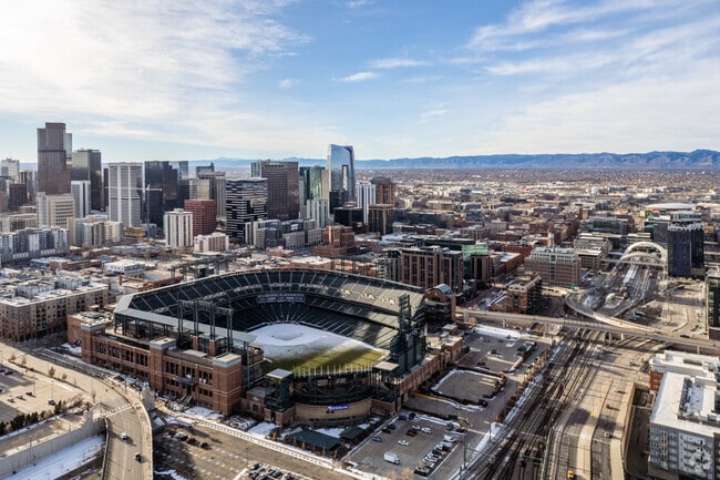 Coors Field is a great place to catch a baseball game in Lower Downtown.