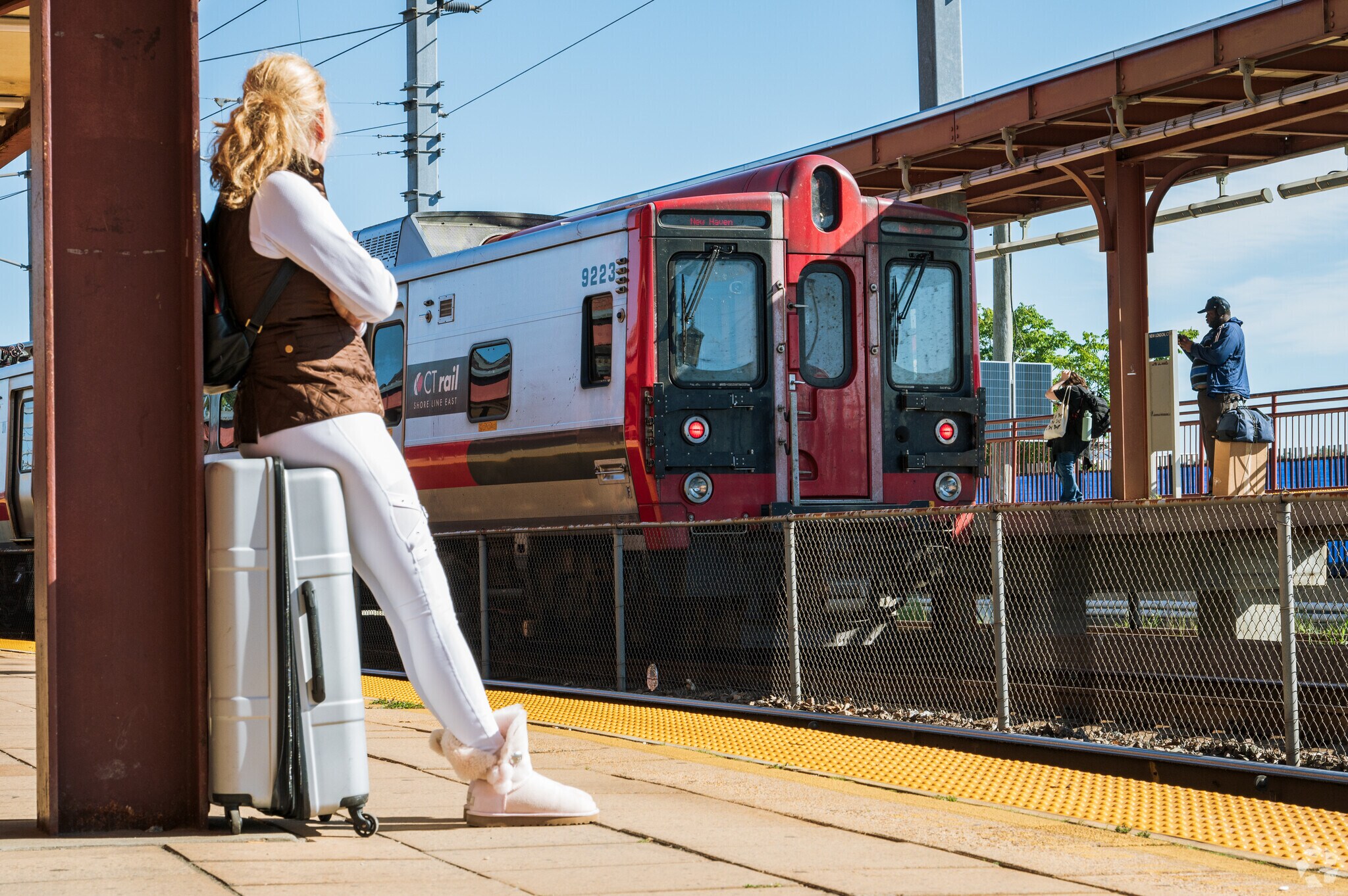 Union Station in New London is the nearest Amtrak station with service to Boston and New York.