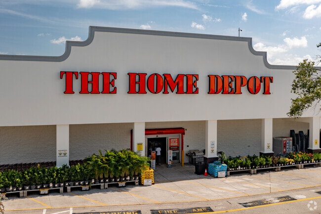 DIY at the Home Depot in the Boca Lago Country Club neighborhood.