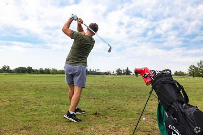 Practice your driving skills in West Wichita at Tex Consolver Golf Course.
