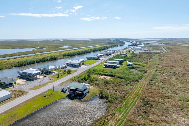 Dulac is quite rural even by coastal Louisiana standards.