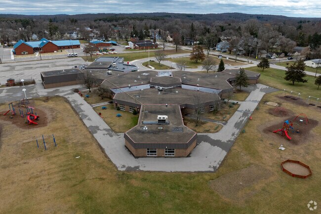 Students are taught a challenging curriculum at Highland Elementary School.