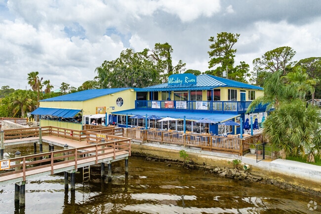 Whiskey River is a great place right on the Cotee river in Port Richey.