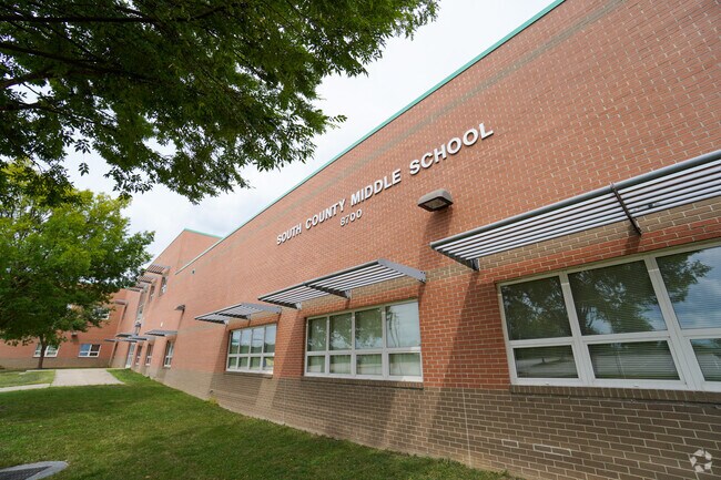 South County Middle School serves students from the Laurel Hill neighborhood.