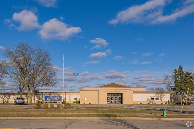 Xavier Middle School provides education for the Greenville area.