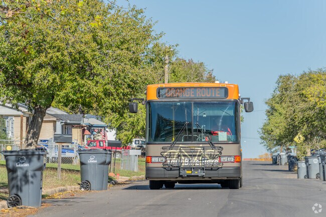 Lawton Area Transit services several bus stops in the Gooch Acres area.