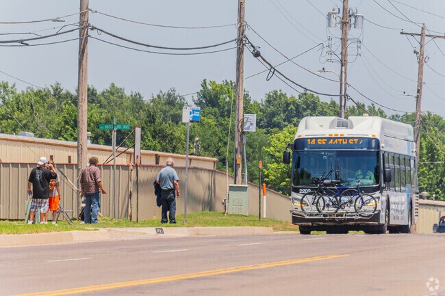 Valley Brook-Crossroads residents can enjoy public transportation along 59th Street.