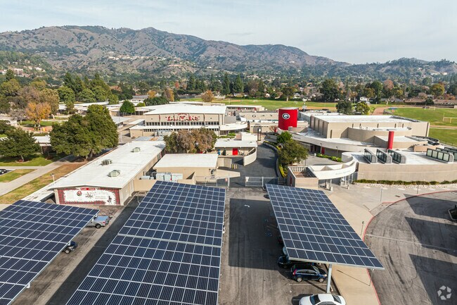 Glendora High School is public and serves just over 2,000 students.