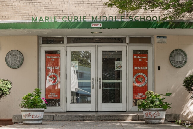 Marie Curie Middle School has 837 student grades 6-8.
