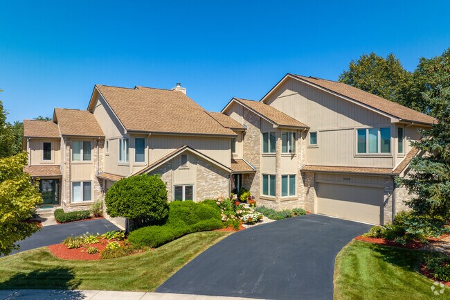 Newly built townhomes are another option for those looking to live in Village West.