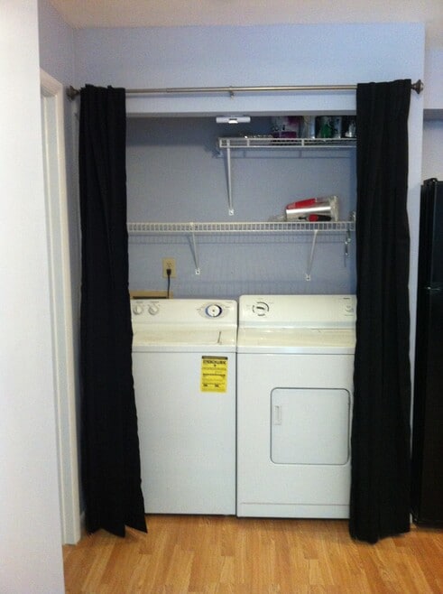Washer and dryer provided.