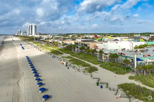 Myrtle Beach is just a short drive from Forestbrook for a day at the beach.