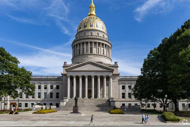 The West Virginia State Captiol encompases a large part of the East End neighborhood.