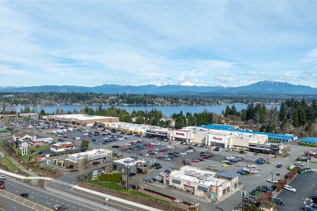 The Frontier Village Shopping Center is a short drive from Lochsloy and has many chains.