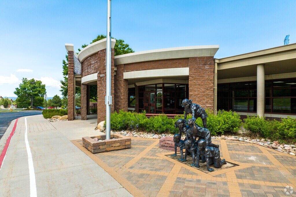 Gold Camp Elementary has a statue of children in front of the school in the Skyway area.