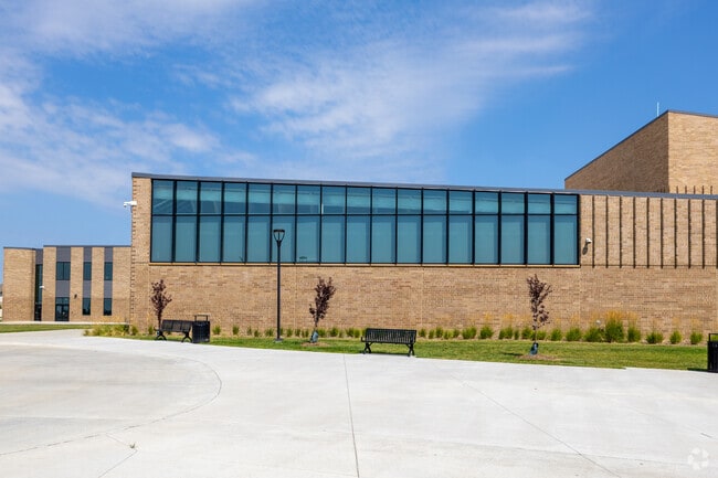 Modern architecture elements of the new Westview High School are a favorite among residents.